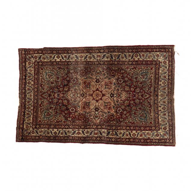 LAVAR KERMAN AREA RUG Maroon