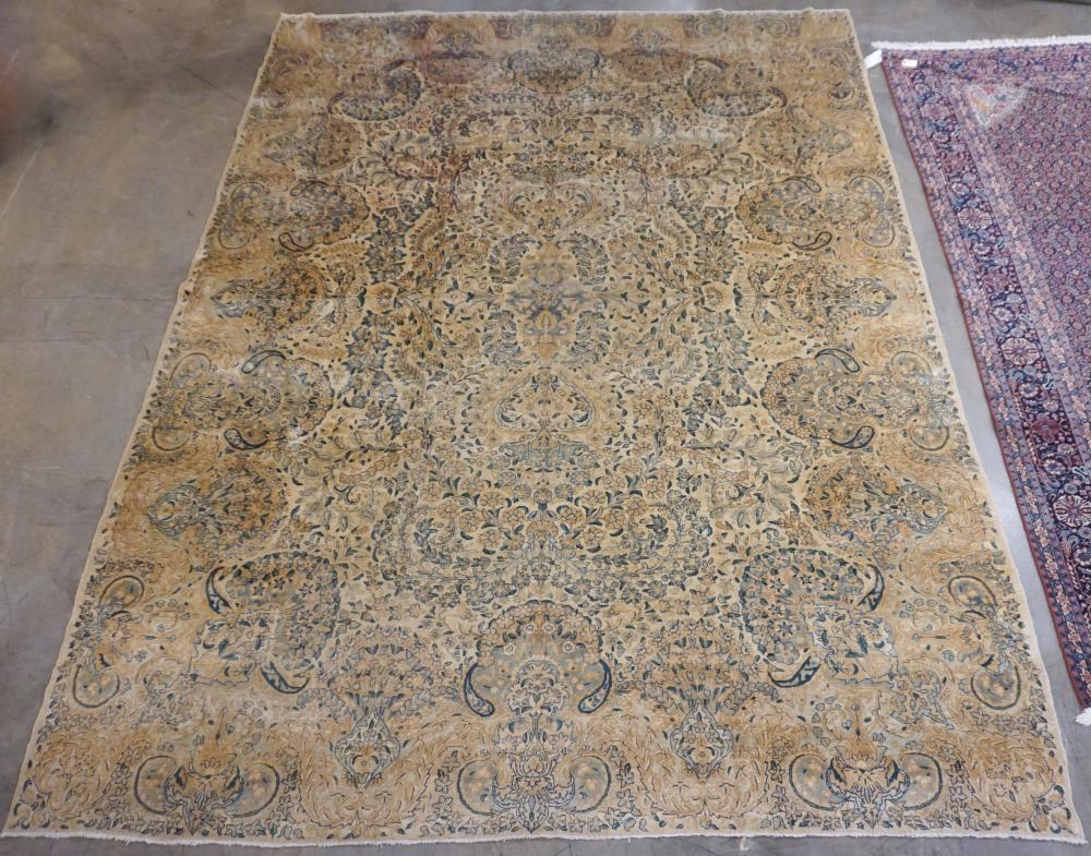 LAVER KERMAN RUG, 13 FT 1 IN X 9 FT