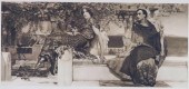 LAWRENCE ALMA-TADEMA, ETCHINGE
