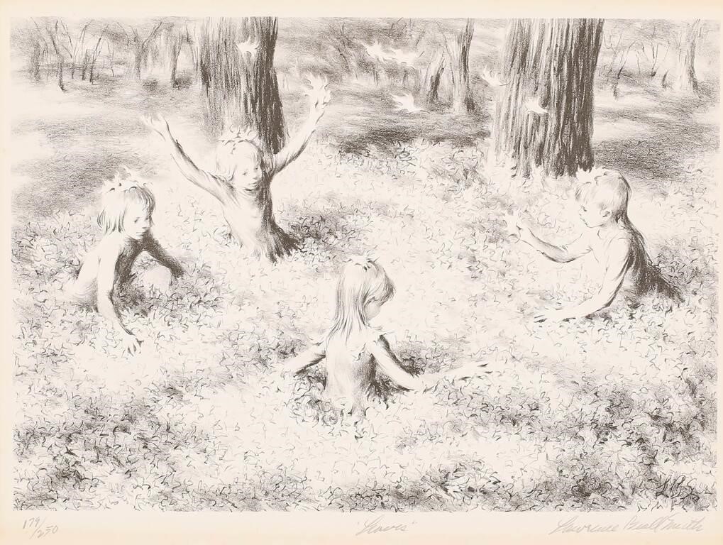 LAWRENCE BEALL SMITH LITHOGRAPH