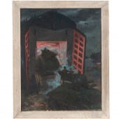 LAWRENCE BEALL SMITH, OIL ON M