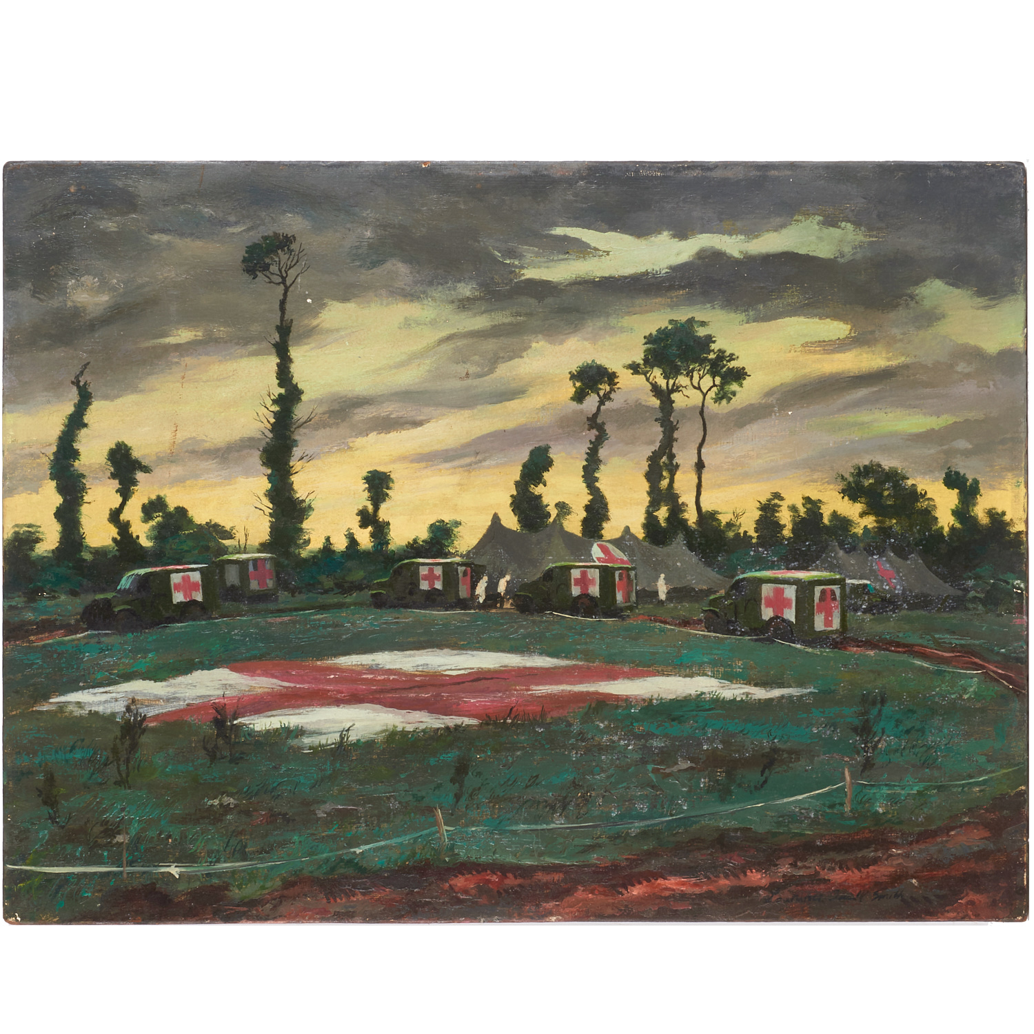 LAWRENCE BEALL SMITH, OIL ON