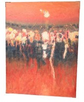 LAWRENCE CALCAGNO (AMERICAN, 1