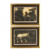 LAWRENCE GIPE, (2) AQUATINT ET