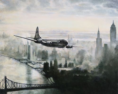 LAWRENCE GIPE OIL ON PANEL