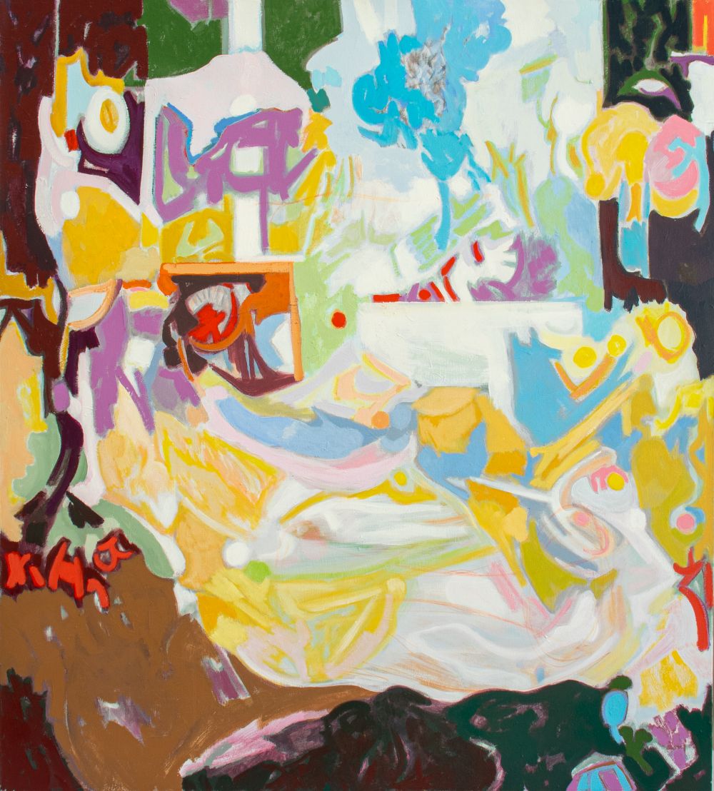 LAWRENCE GLICKMAN "REVERIE" ACRYLIC