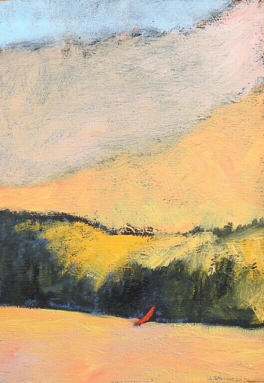 LAWRENCE SALANDER OIL ON BOARD