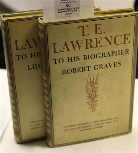 LAWRENCE (T.E) T.E LAWRENCE TO