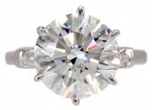 LAZARE GIA 4.32CT ROUND BRILLI