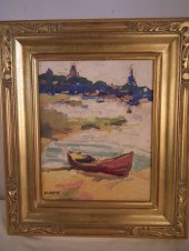 LAZARUS NANTUCKET DORY PAINTIN