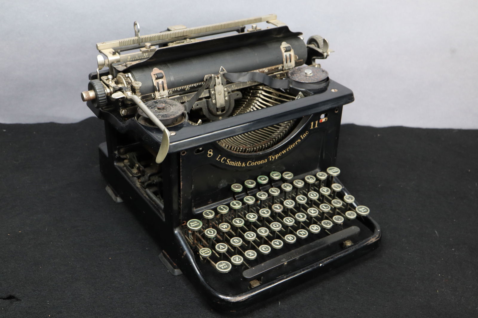 L.C. SMITH TYPEWRITER MODEL 8-11,