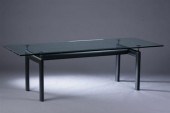 LE CORBUSIER BLACK-ENAMEL LC6