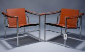 LE CORBUSIER CHAIRSPair of Le