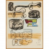 LE CORBUSIER, COLOR AQUATINT A