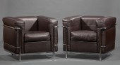 LE CORBUSIER "LC2" ARMCHAIRSPa