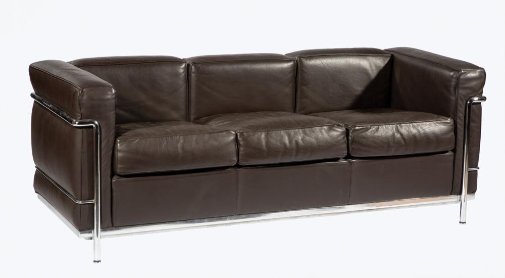 LE CORBUSIER "LC2" THREE SEAT