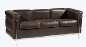 LE CORBUSIER "LC2" THREE SEAT