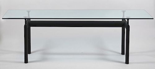 LE CORBUSIER LC6 GLASS DINING