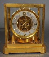 LE COULTRE ATMOS CLOCK, H: 9 1