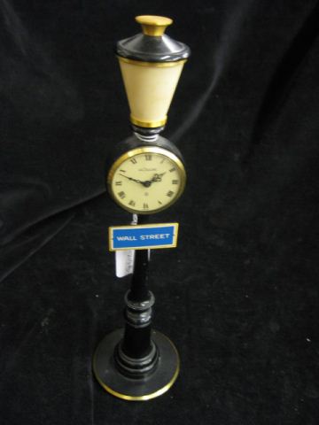Le Coultre Lamp Post Clock ''Wall