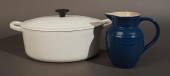 LE CREUSET ENAMELED COVERED DI