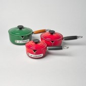 LE CREUSET POTSThree Le Creuse