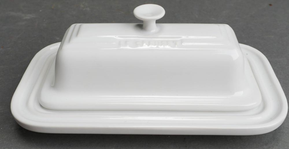LE CREUSET WHITE GLAZED CERAMIC