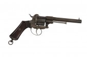 LE FAUCHEUX PINFIRE REVOLVER.