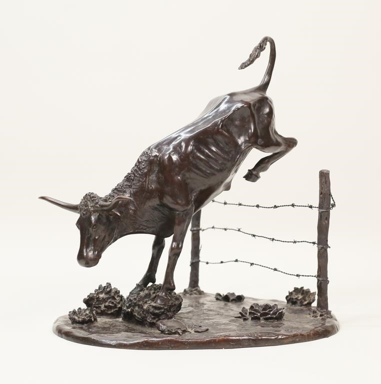 L.E. GUS SHAFER BRONZE UP &