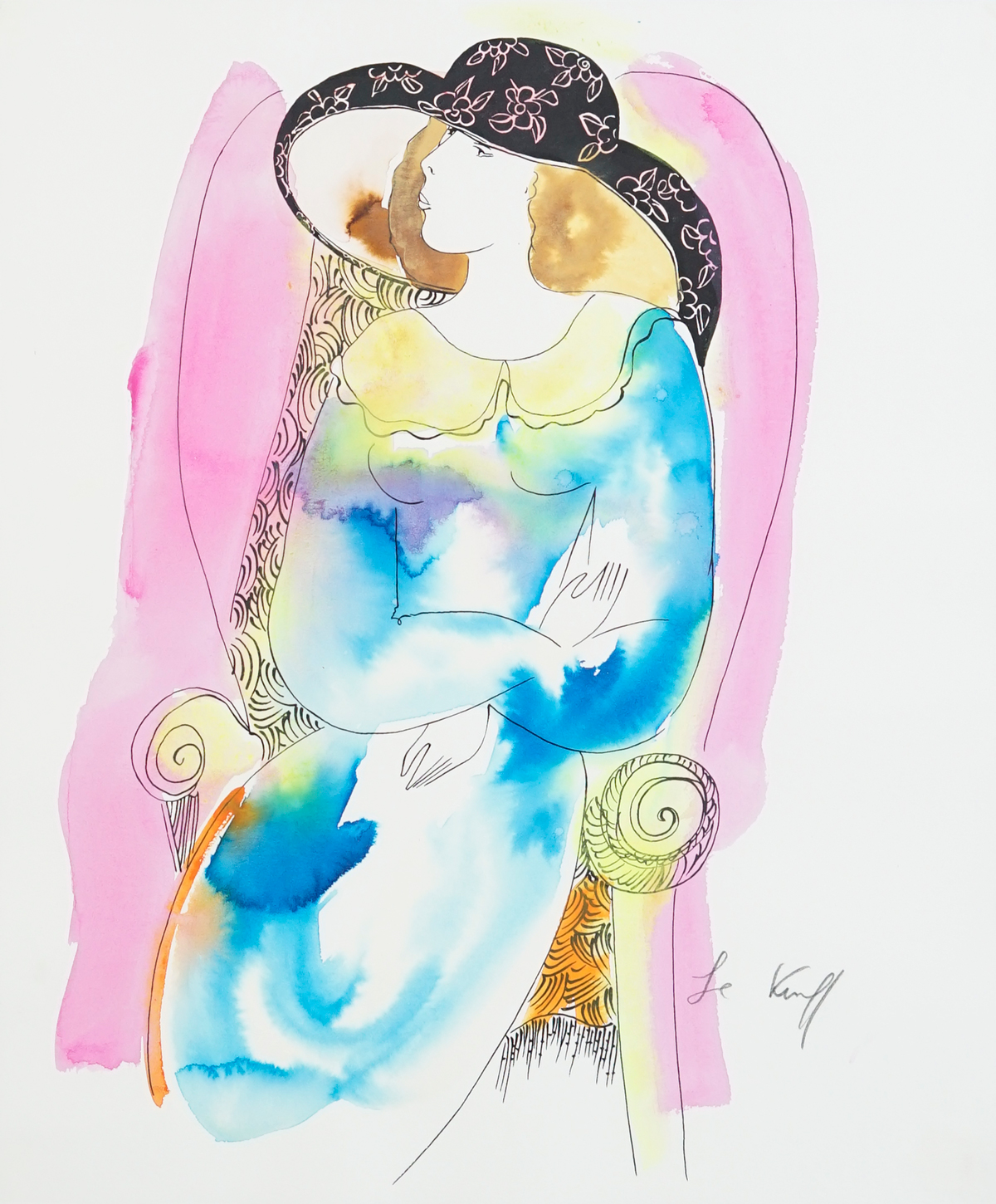 LE KINFF, Linda, (French/Italian,