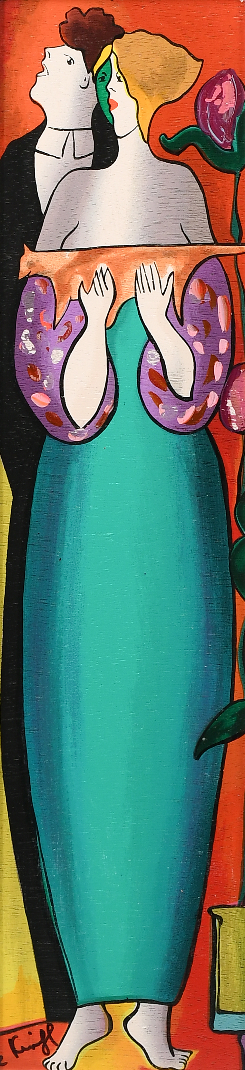 LE KINFF, Linda, (French/Italian,
