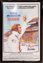 LE MANS MOVIE POSTER Staring S