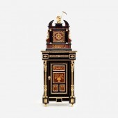 LE ORE (ITALY) ART INLAY CLOCK