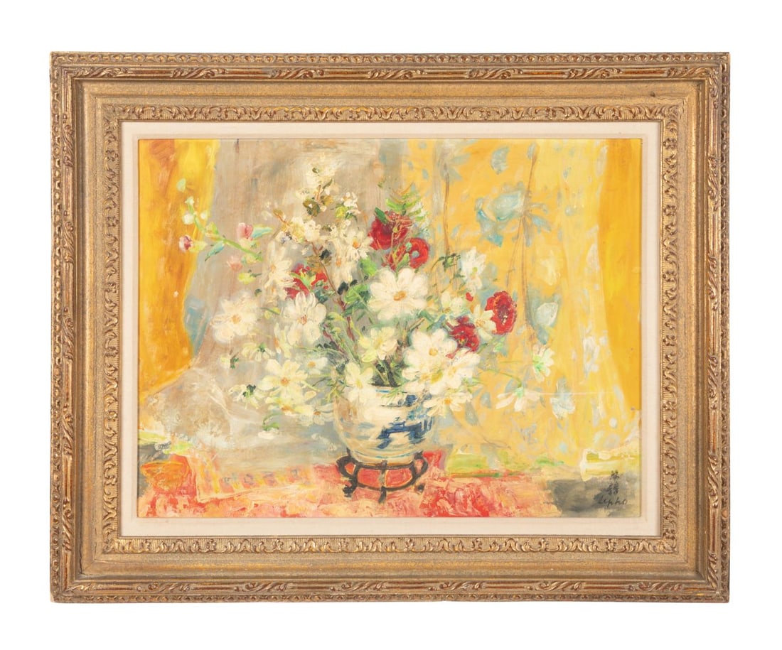 LE PHO, 'LES DAHLIAS BLANCS'