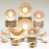 LE TALLEC GILT-DECORATED PORCE