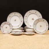 LE TALLEC PORCELAIN PART DINNE