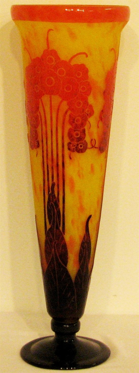 Le Verre Francais cameo glass