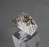 LE VIAN 14-KARAT WHITE-GOLD, F