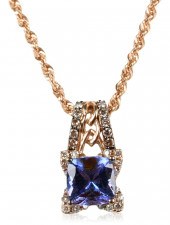 LE VIAN 14K ROSE GOLD TANZANIT