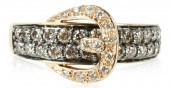 LE VIAN 14K YELLOW GOLD BELT B