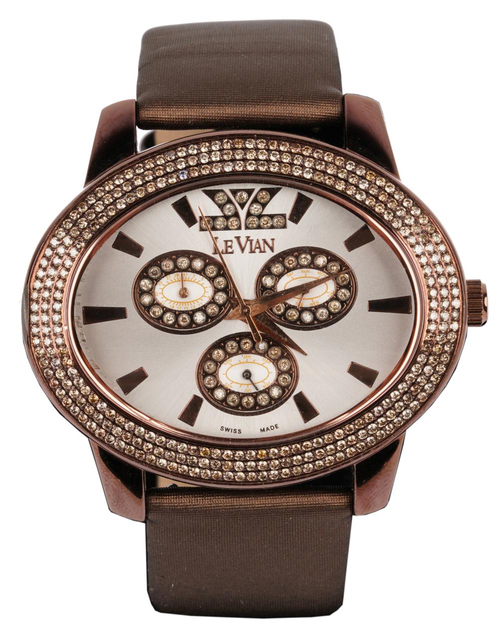 LE VIAN DIAMOND & STAINLESS STEEL
