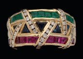 Le Vian multi-gemstone ring, 1