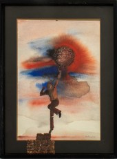 LEA LEVIN SURREALIST MIXED MED