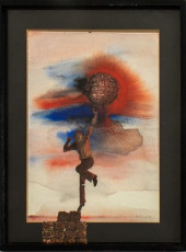 LEA LEVIN SURREALIST MIXED MED