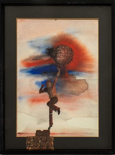 LEA LEVIN SURREALIST MIXED MEDIALea