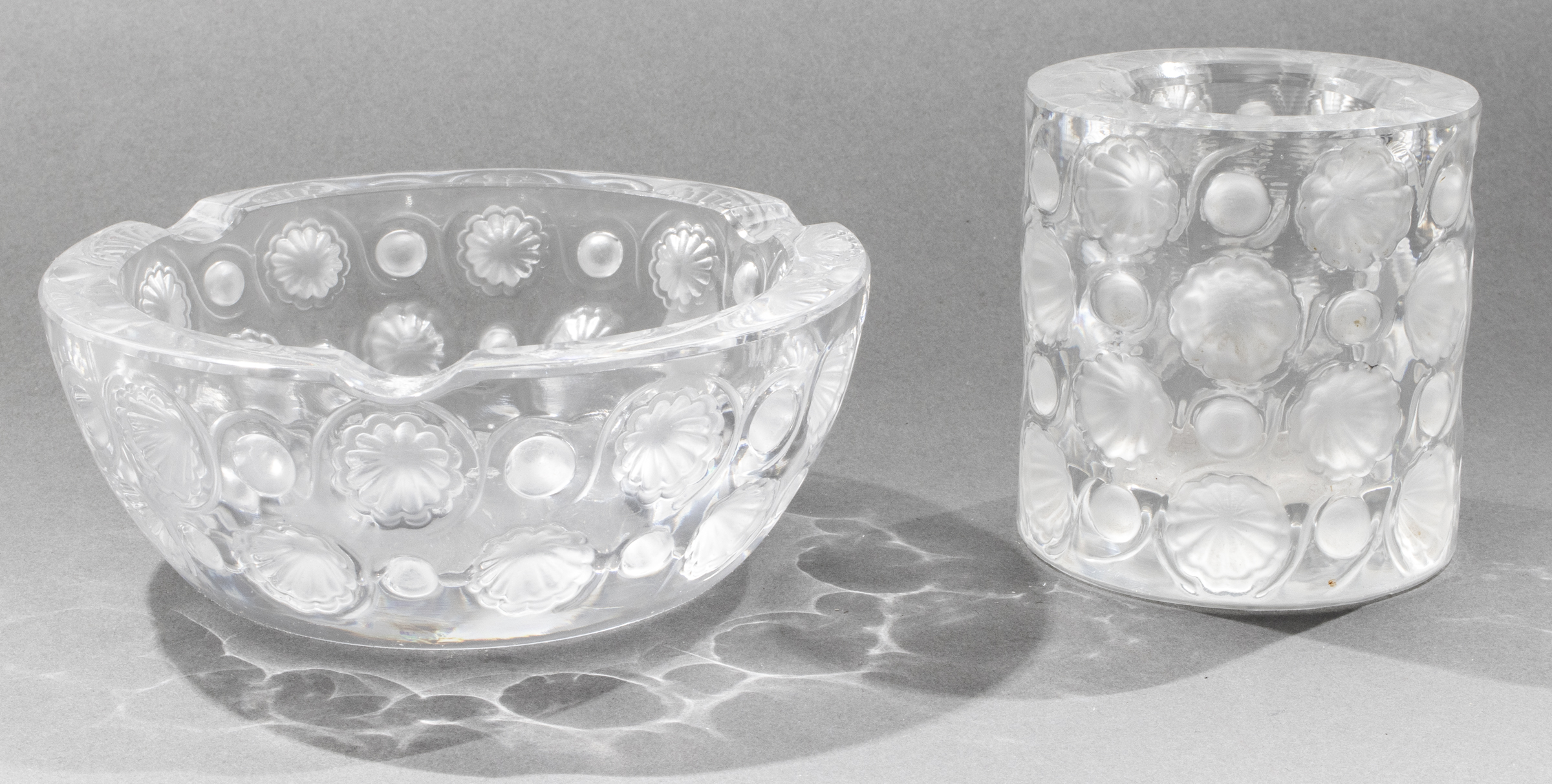LEAD CRYSTAL CIGARETTE HOLDER AND