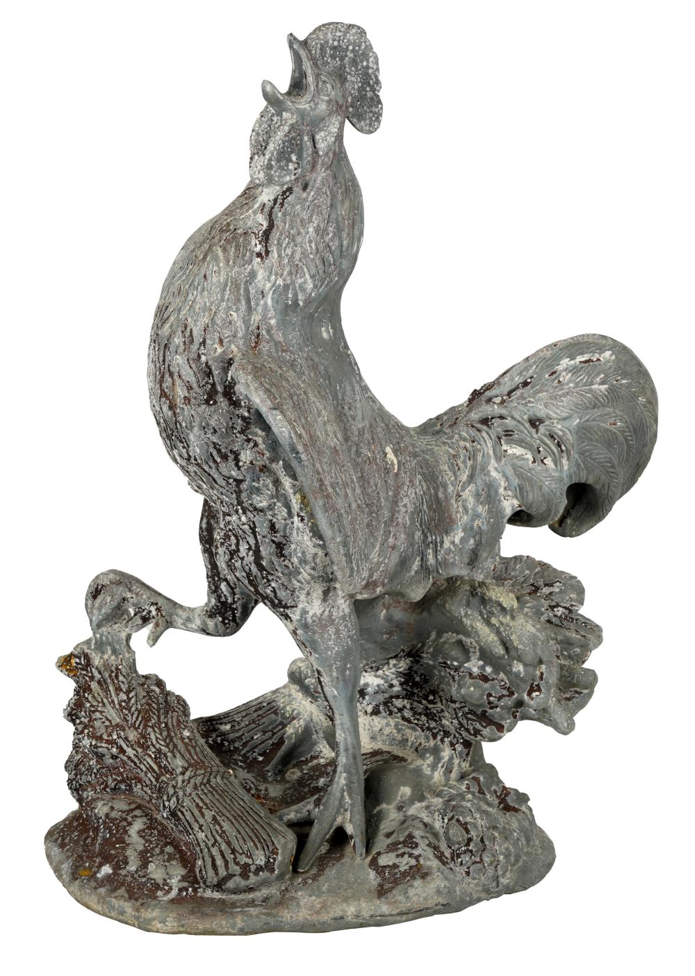 LEAD ROOSTER FIGUREunsigned