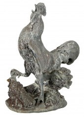 LEAD ROOSTER FIGUREunsigned Di