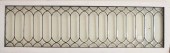 LEADED AND BEVELED GLASS WINDO