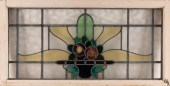 LEADED AND STAINED GLASS WINDO